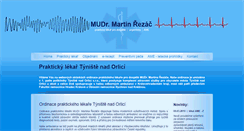 Desktop Screenshot of ordinace-rezac.cz